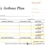 My Asthma Plan - English, Spanish and Chinese versions